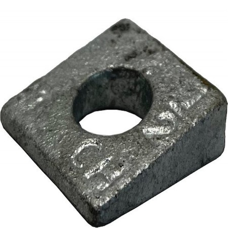 Suburban Bolt And Supply Beveled Washer, Fits Bolt Size 1 in Iron, Galvanized Finish A0581000000BG